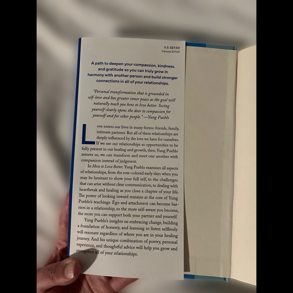~Signed~ "How to Love Better" by Yung Pueblo - Picture 2 of 4